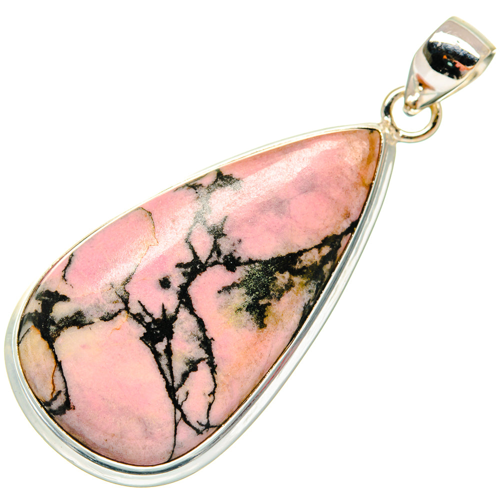 Rhodonite Pendants handcrafted by Anasilvercos - PD22218