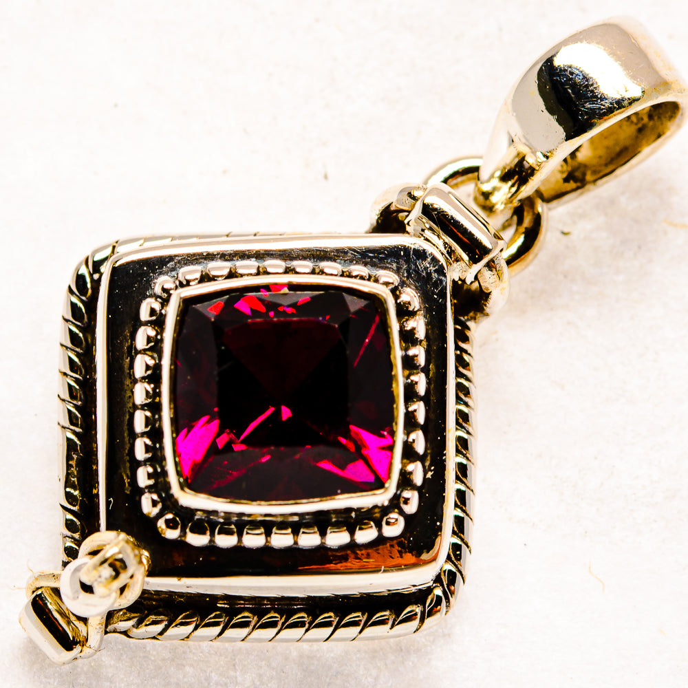 Garnet Pendants handcrafted by Anasilvercos - PD22242 - Photo 2
