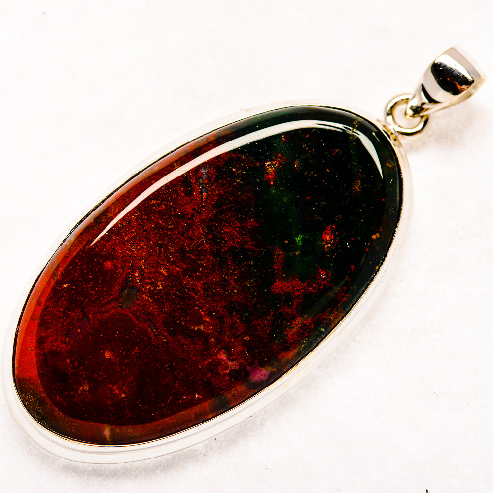 Bloodstone Pendants handcrafted by Anasilvercos - PD22248