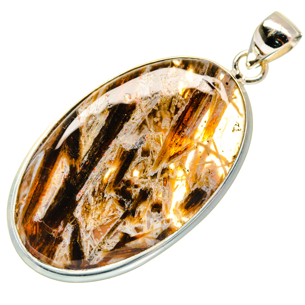 Turkish Tube Agate Pendants handcrafted by Anasilvercos - PD22258 - Photo 2
