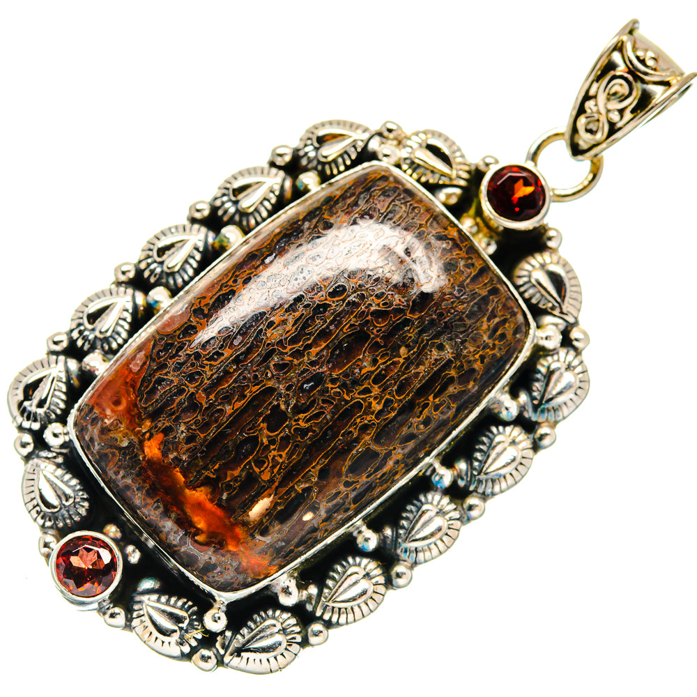 Dinosaur Bone Pendants handcrafted by Anasilvercos - PD22260