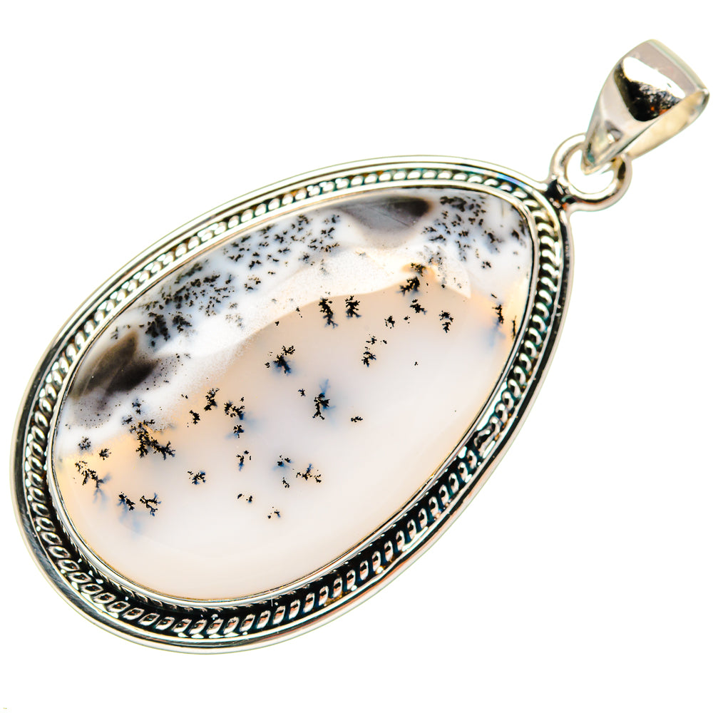 Dendritic Opal Pendants handcrafted by Anasilvercos - PD22263 - Photo 2