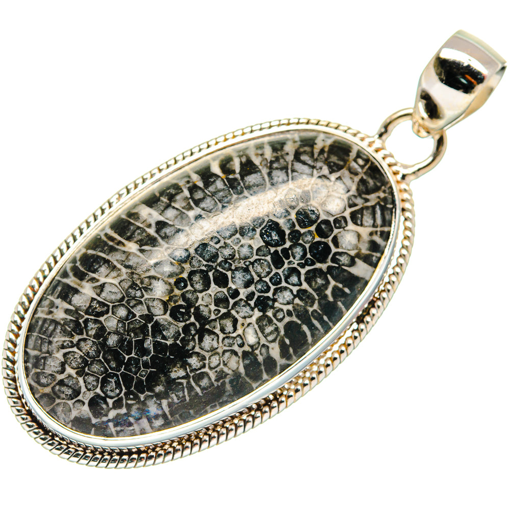 Stingray Coral Pendants handcrafted by Anasilvercos - PD22269