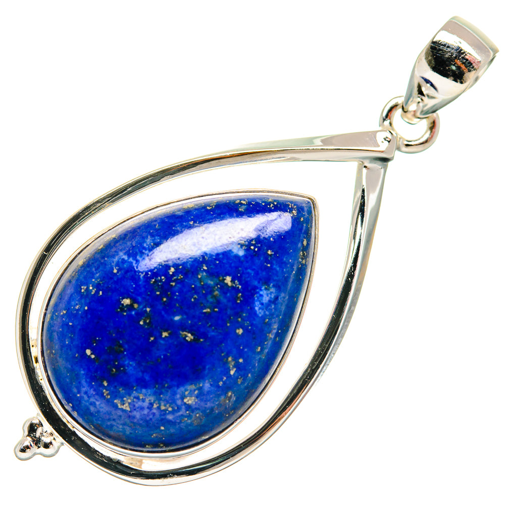 Lapis Lazuli Pendants handcrafted by Anasilvercos - PD22273