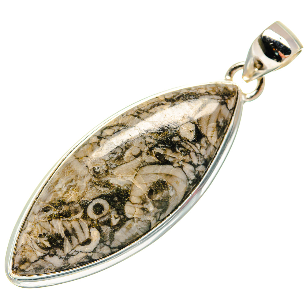 Pinolith Jasper Pendants handcrafted by Anasilvercos - PD22285 - Photo 2