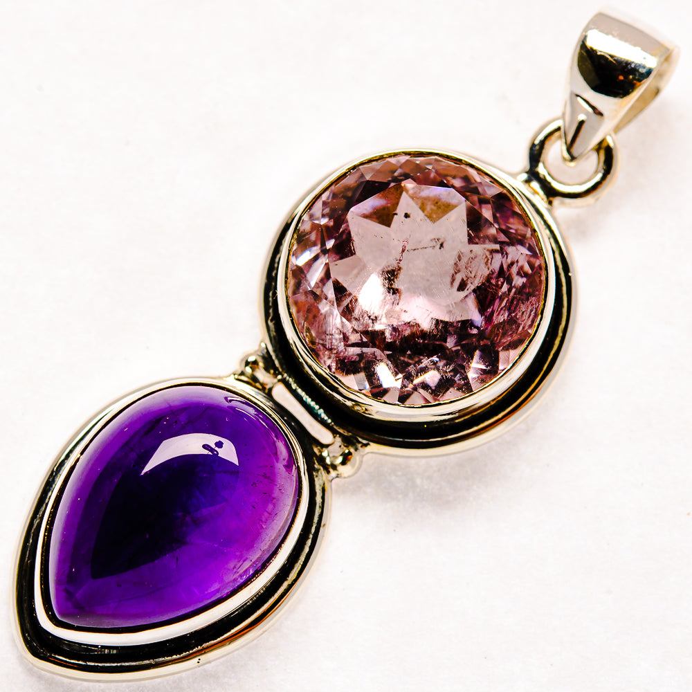 Amethyst Pendants handcrafted by Anasilvercos - PD22318