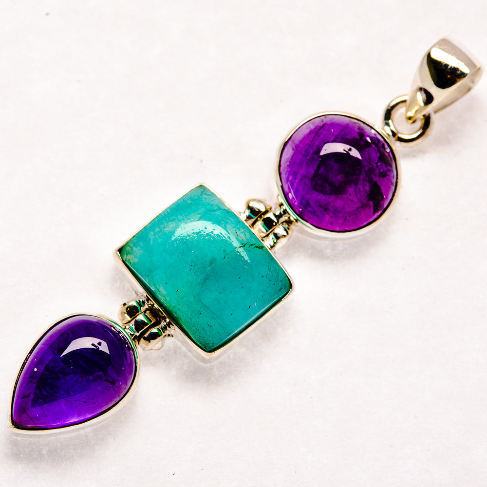 Larimar Pendants handcrafted by Anasilvercos - PD22329 - Photo 2