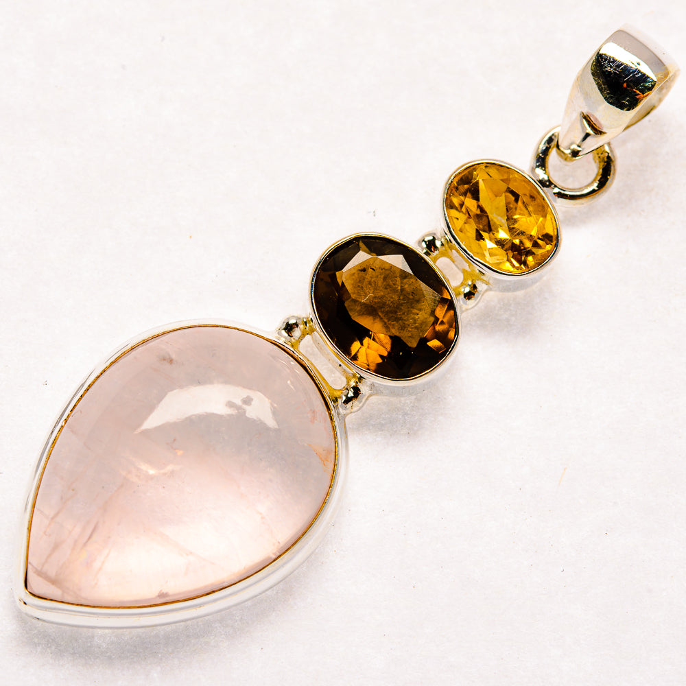 Rainbow Moonstone Pendants handcrafted by Anasilvercos - PD22335 - Photo 2