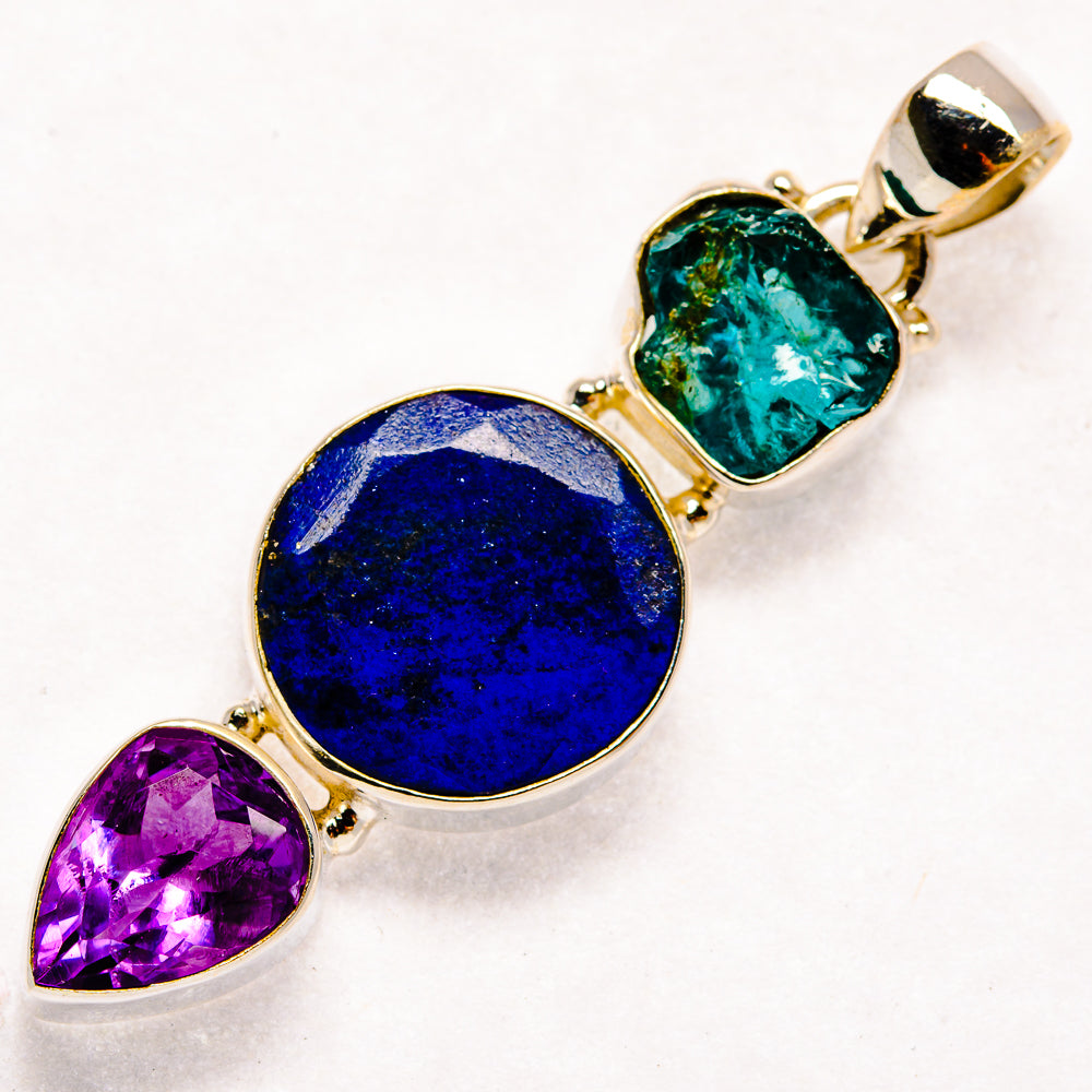 Lapis Lazuli Pendants handcrafted by Anasilvercos - PD22339