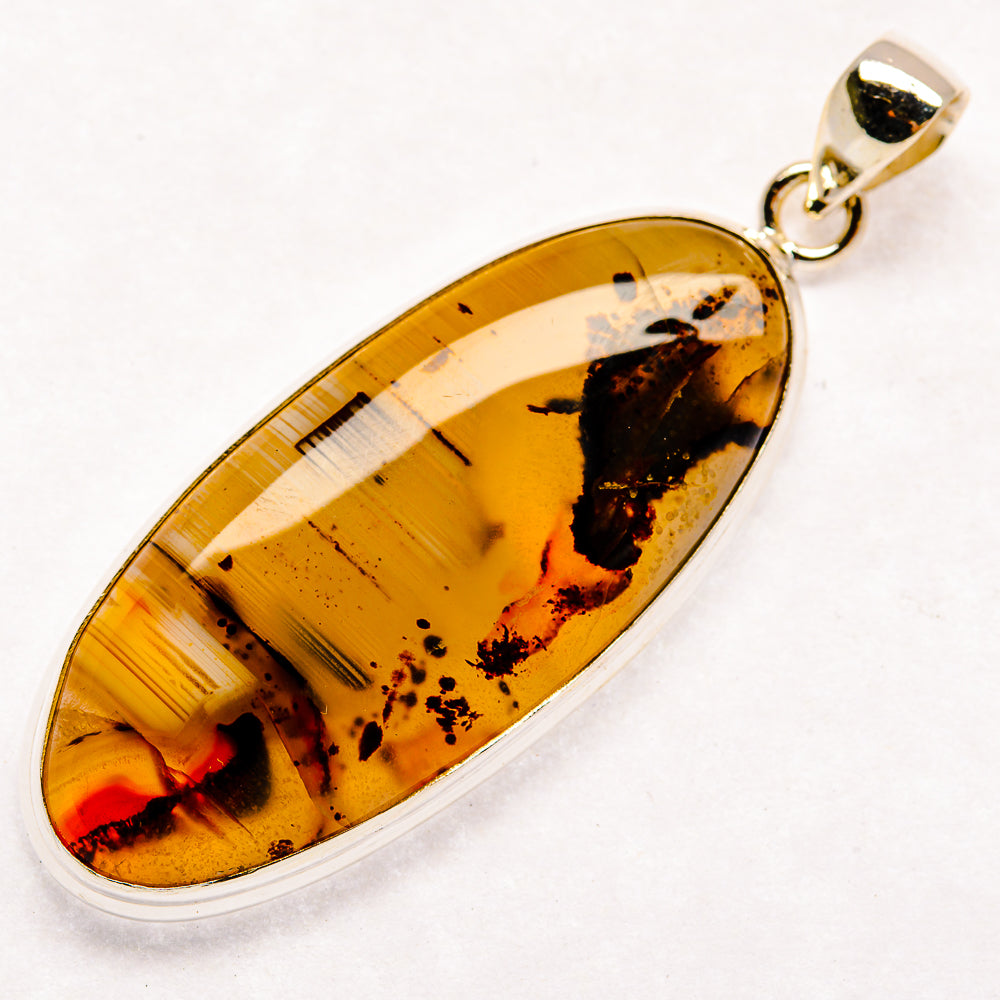 Montana Agate Pendants handcrafted by Anasilvercos - PD22342