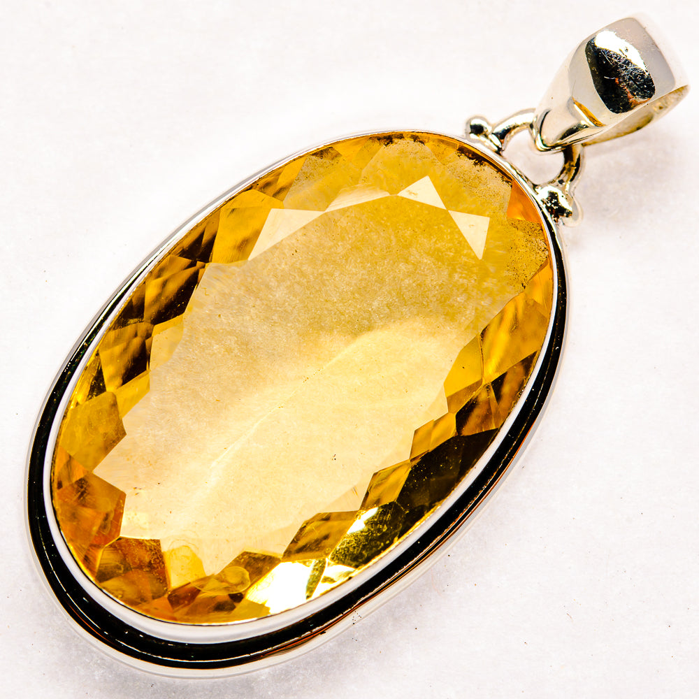 Citrine Pendants handcrafted by Anasilvercos - PD22345
