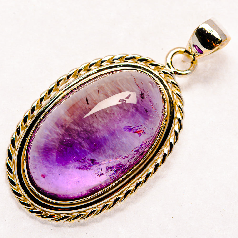 Amethyst Pendants handcrafted by Anasilvercos - PD22349 - Photo 2
