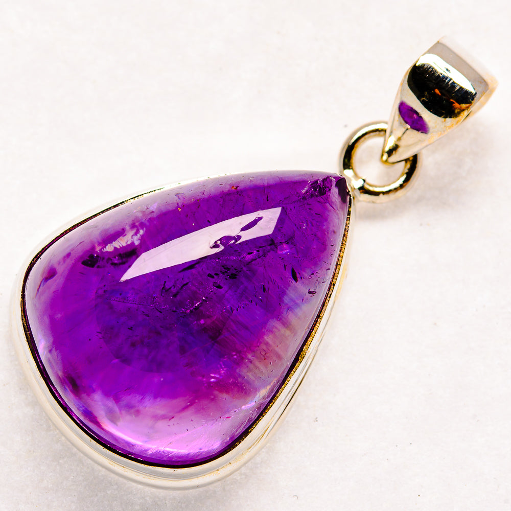 Amethyst Pendants handcrafted by Anasilvercos - PD22350