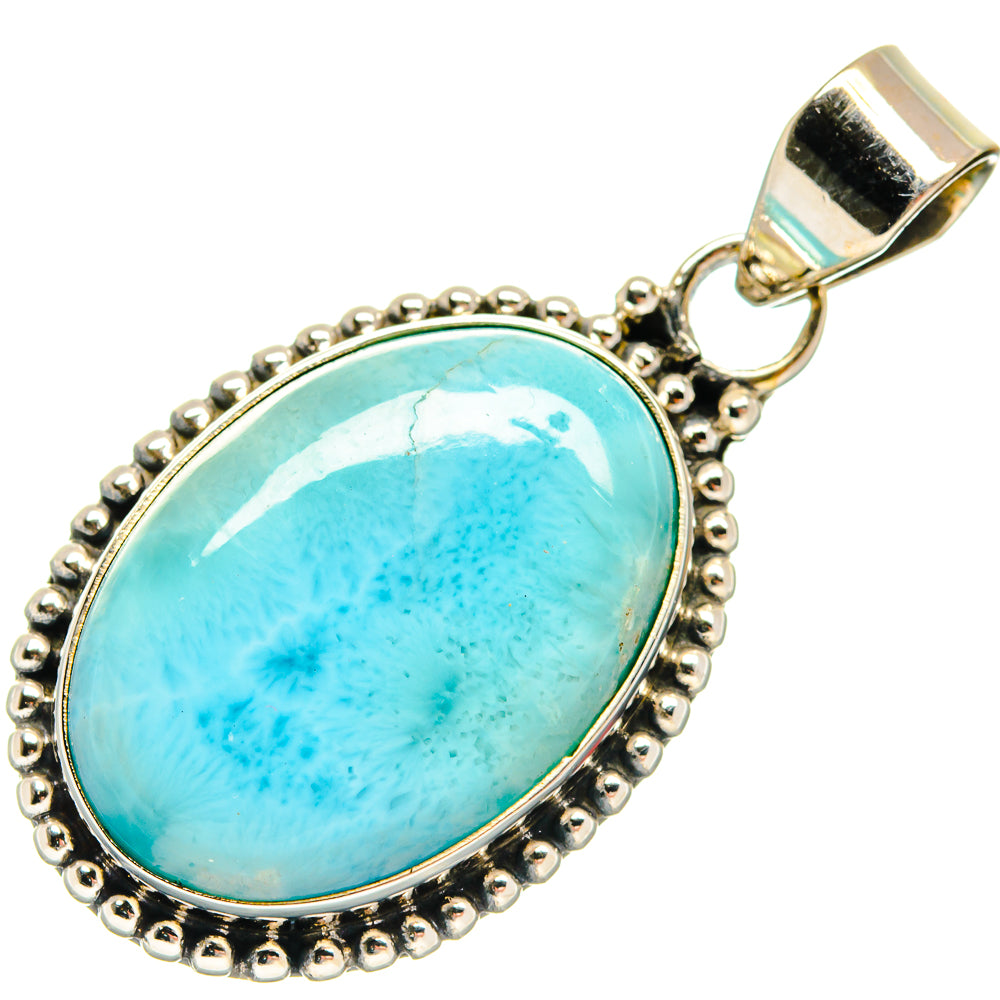 Larimar Pendants handcrafted by Anasilvercos - PD22362