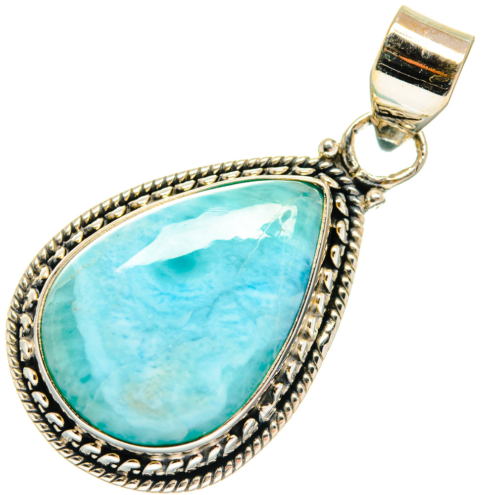 Larimar Pendants handcrafted by Anasilvercos - PD22363