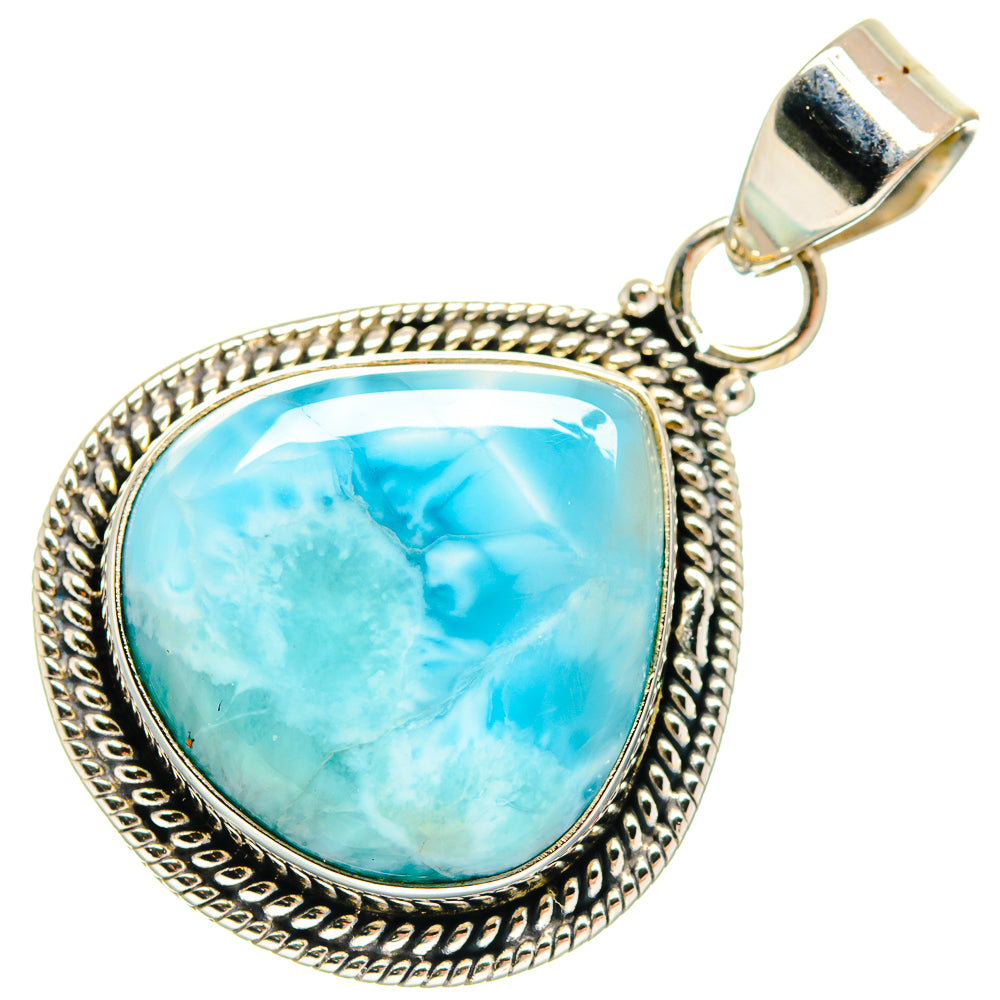 Larimar Pendants handcrafted by Anasilvercos - PD22365