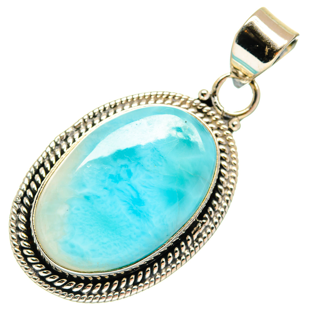 Larimar Pendants handcrafted by Anasilvercos - PD22366