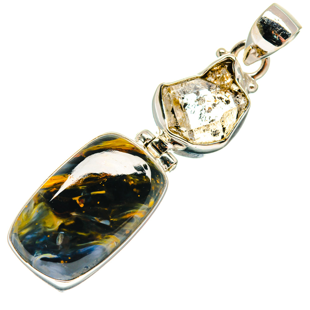 Pietersite Pendants handcrafted by Anasilvercos - PD22367 - Photo 2