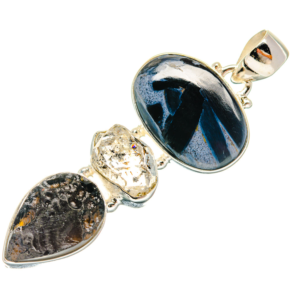 Pietersite Pendants handcrafted by Anasilvercos - PD22368 - Photo 2