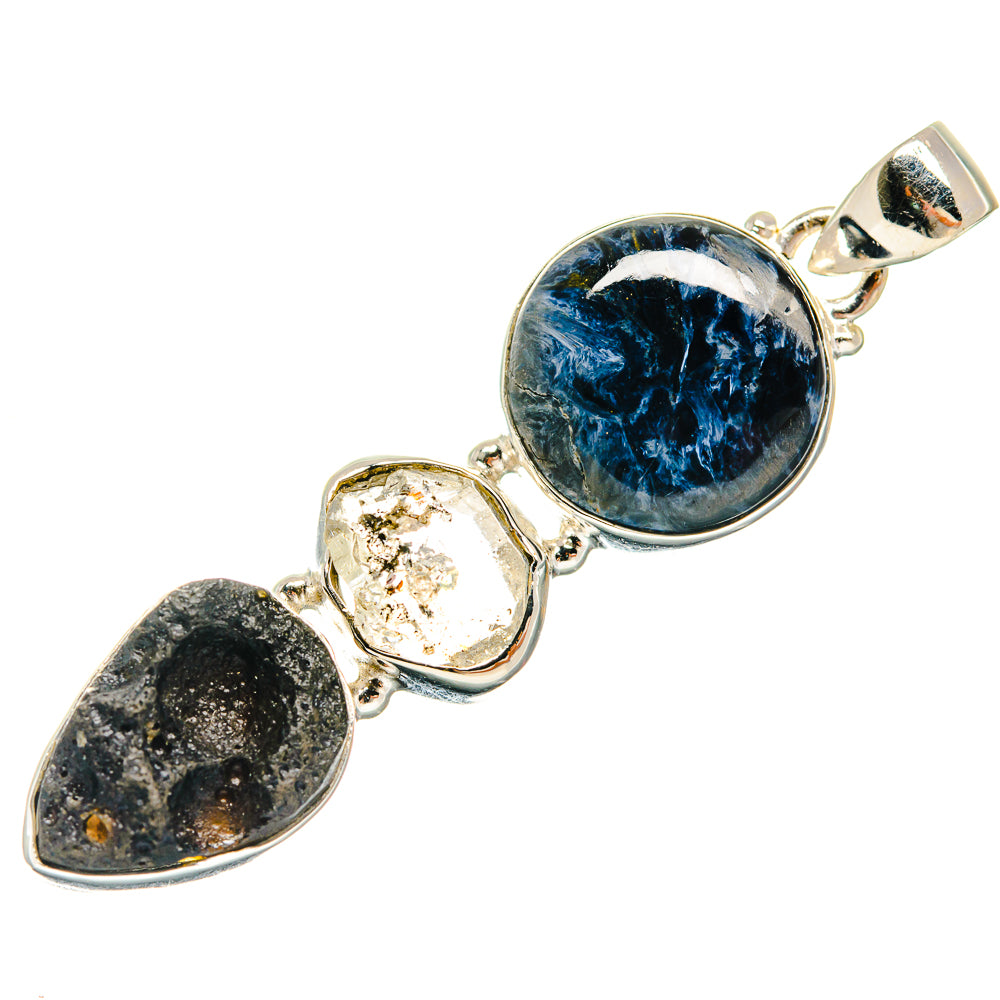Pietersite Pendants handcrafted by Anasilvercos - PD22369 - Photo 2