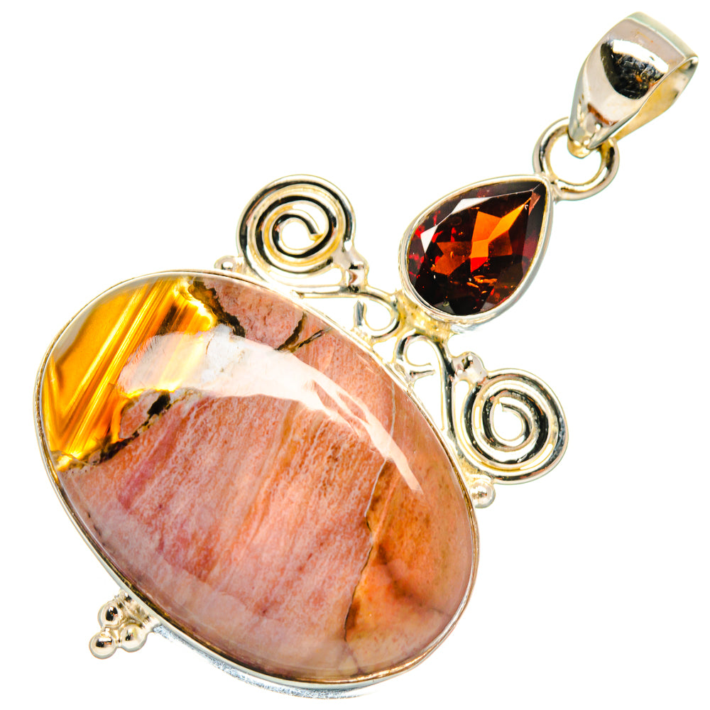 Butterfly Jasper Pendants handcrafted by Anasilvercos - PD22376