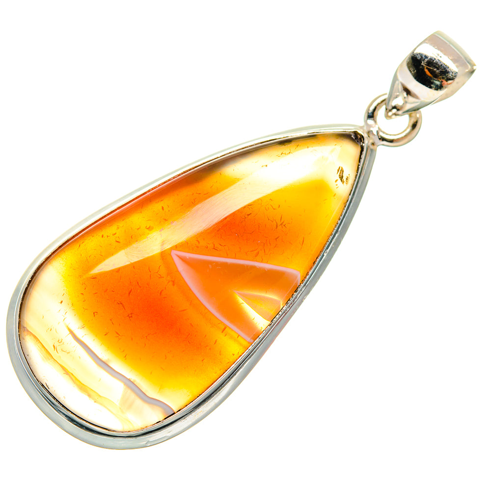 Botswana Agate Pendants handcrafted by Anasilvercos - PD22378 - Photo 2