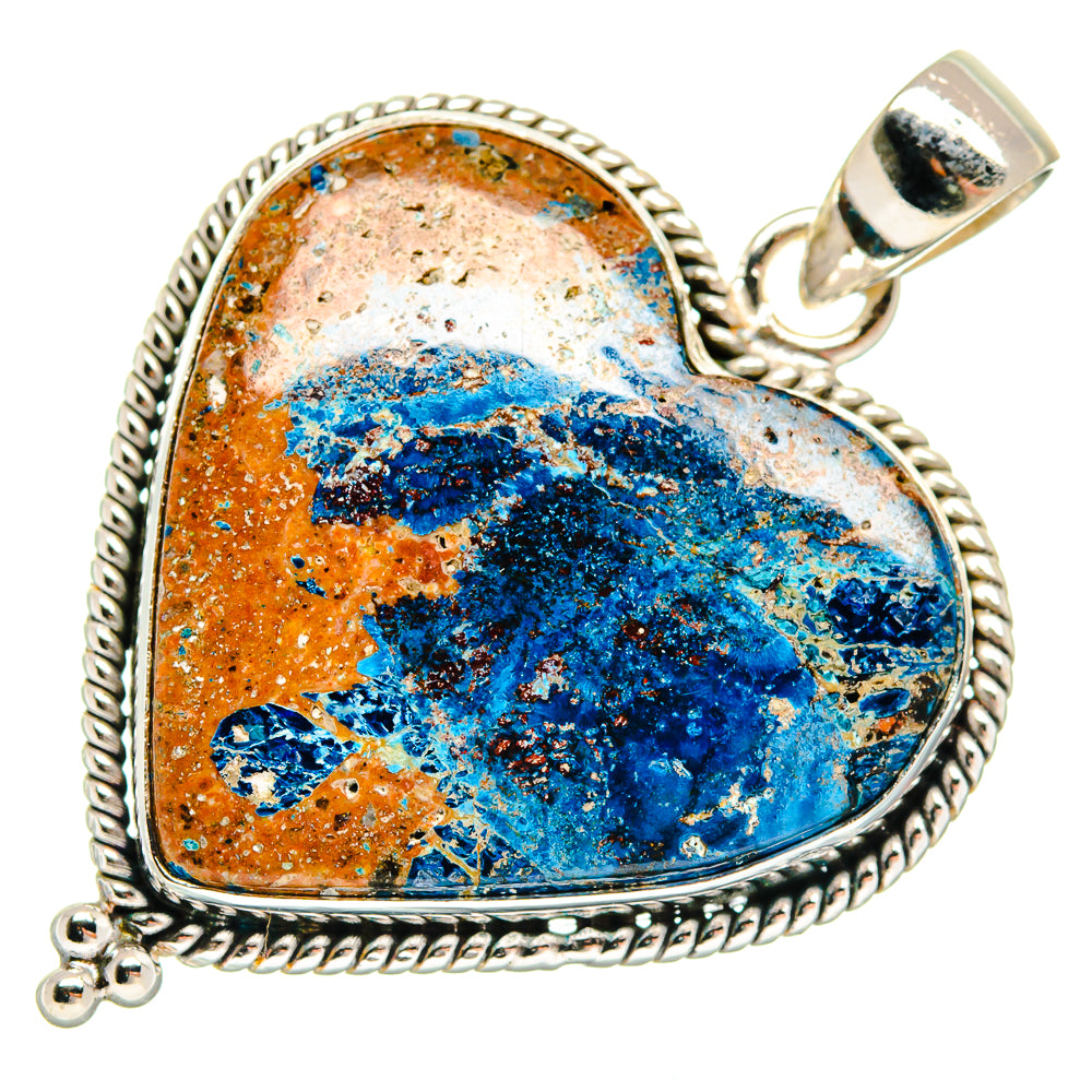 Shattuckite Pendants handcrafted by Anasilvercos - PD22382