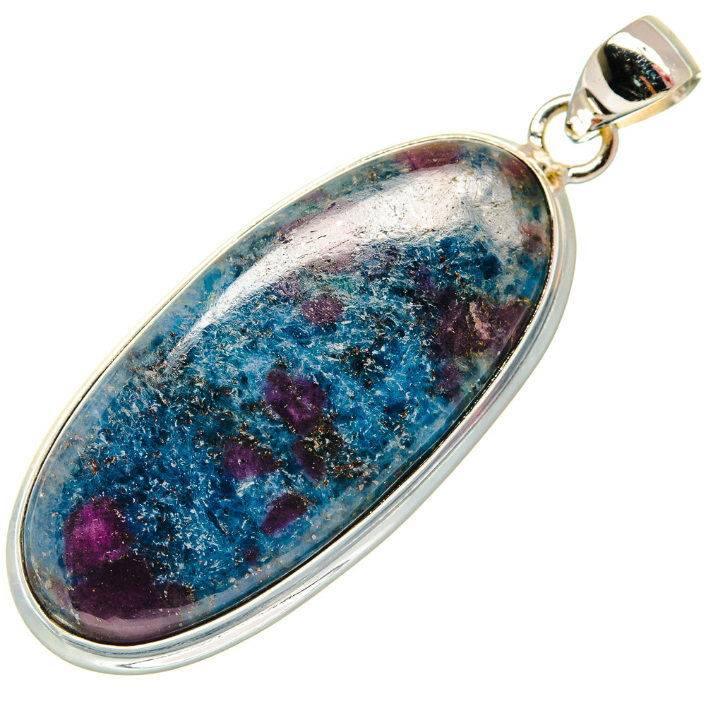 Ruby Fuchsite Pendants handcrafted by Anasilvercos - PD22397 - Photo 2