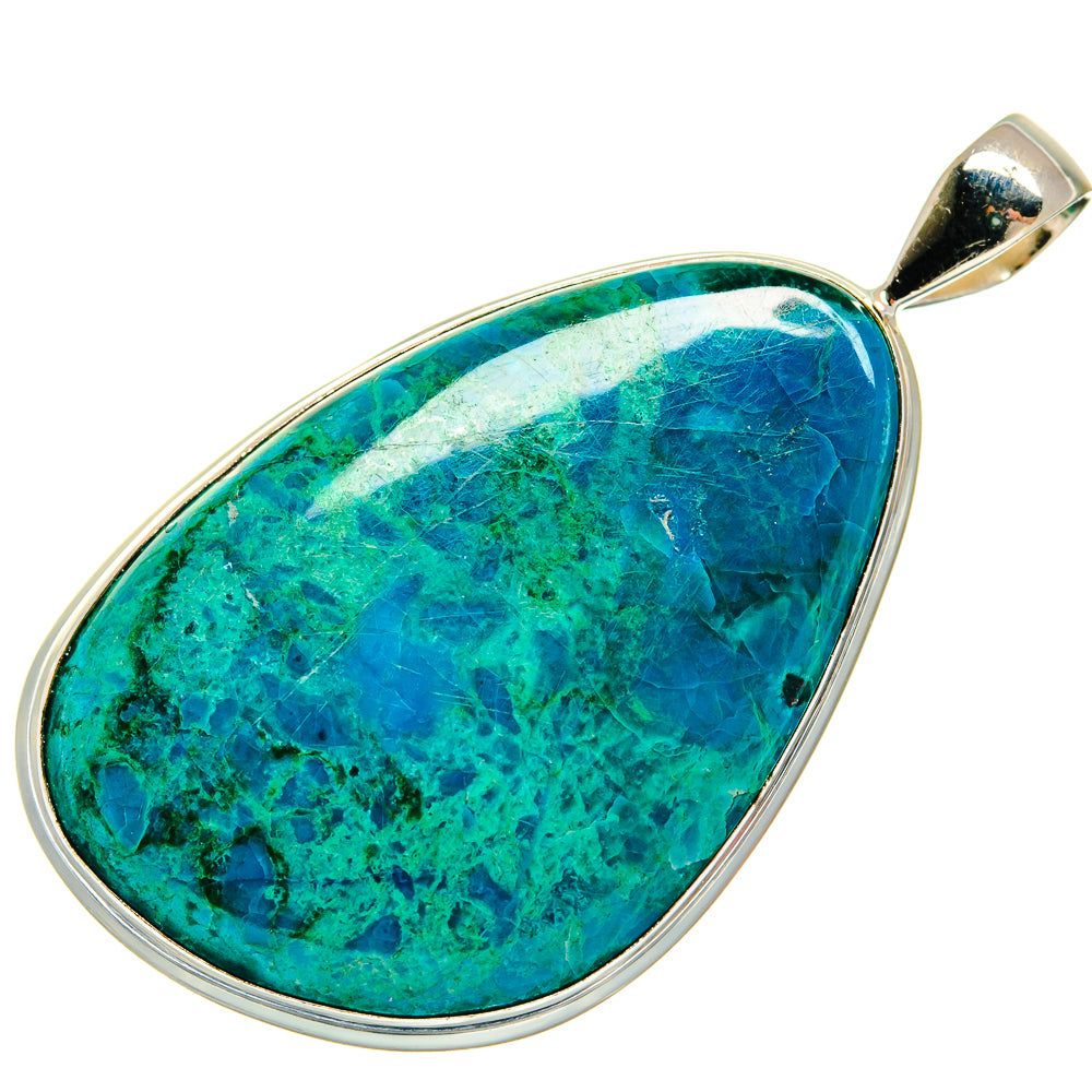 Chrysocolla Pendants handcrafted by Anasilvercos - PD22405