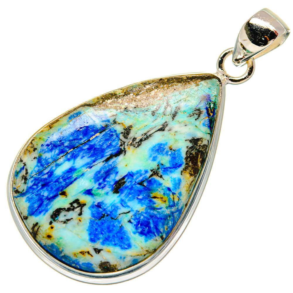 Azurite Pendants handcrafted by Anasilvercos - PD22406 - Photo 2