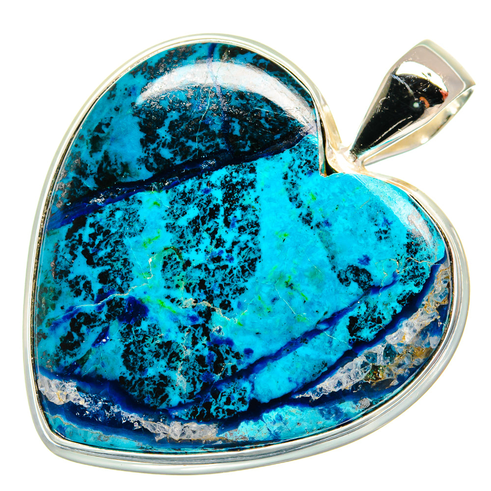Shattuckite Pendants handcrafted by Anasilvercos - PD22422