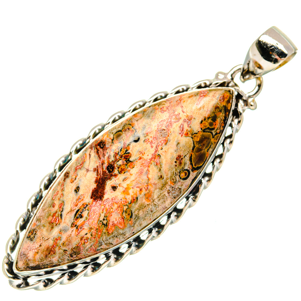 Poppy Jasper Pendants handcrafted by Anasilvercos - PD22474 - Photo 2