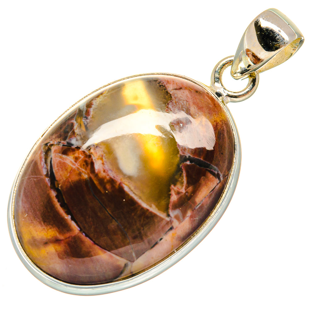 Butterfly Jasper Pendants handcrafted by Anasilvercos - PD22486