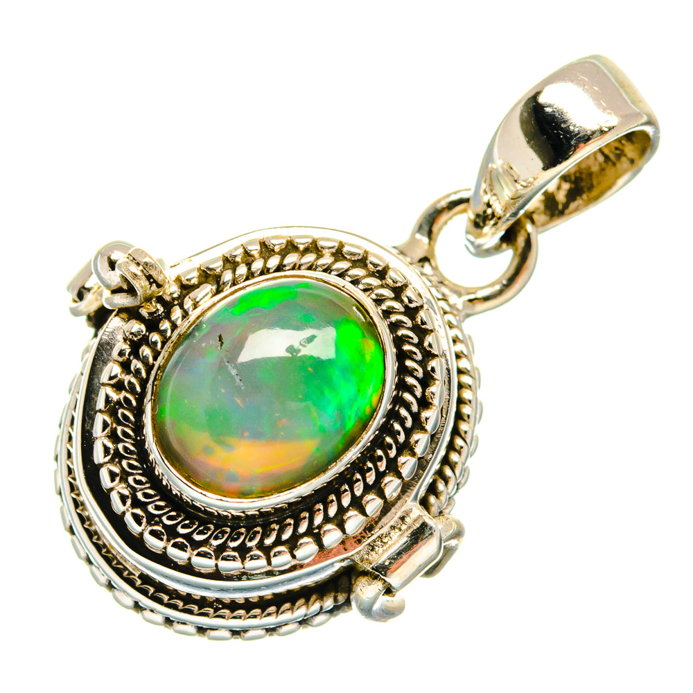 Ethiopian Opal Pendants handcrafted by Anasilvercos - PD22519
