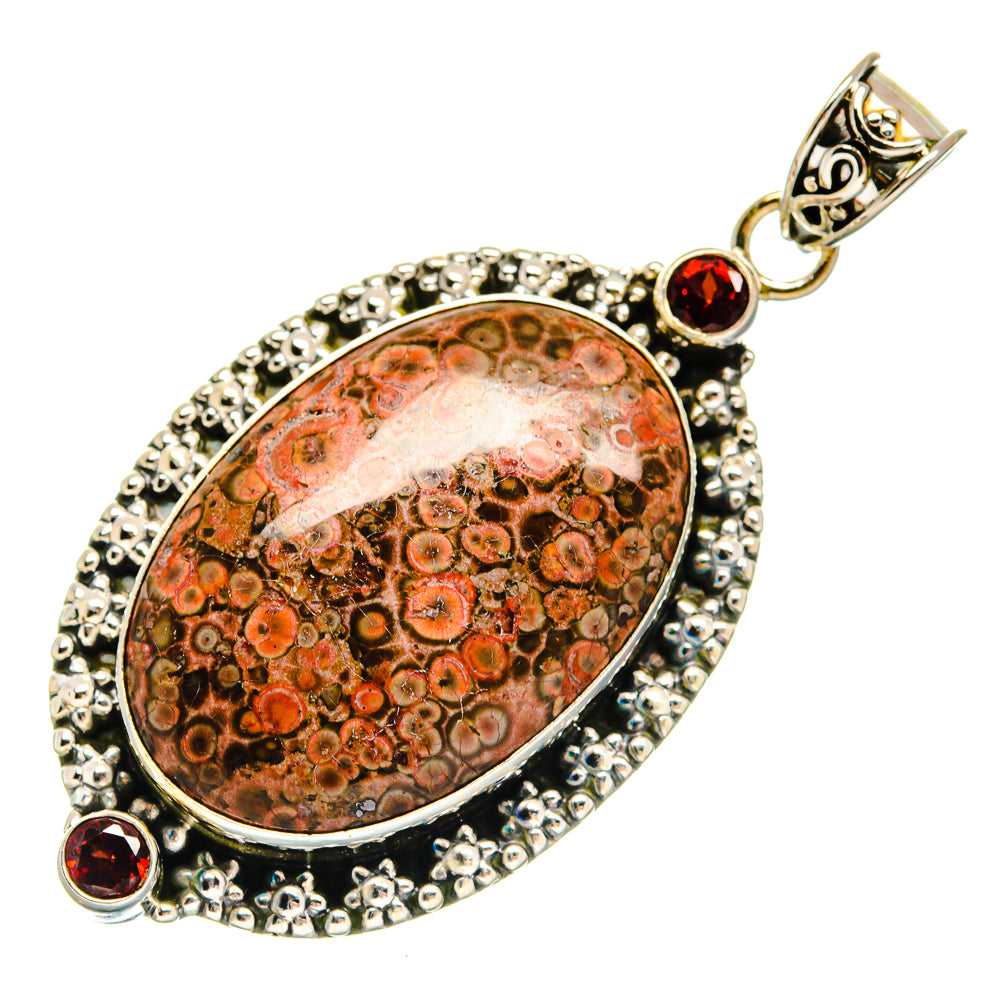 Poppy Jasper Pendants handcrafted by Anasilvercos - PD22520 - Photo 2