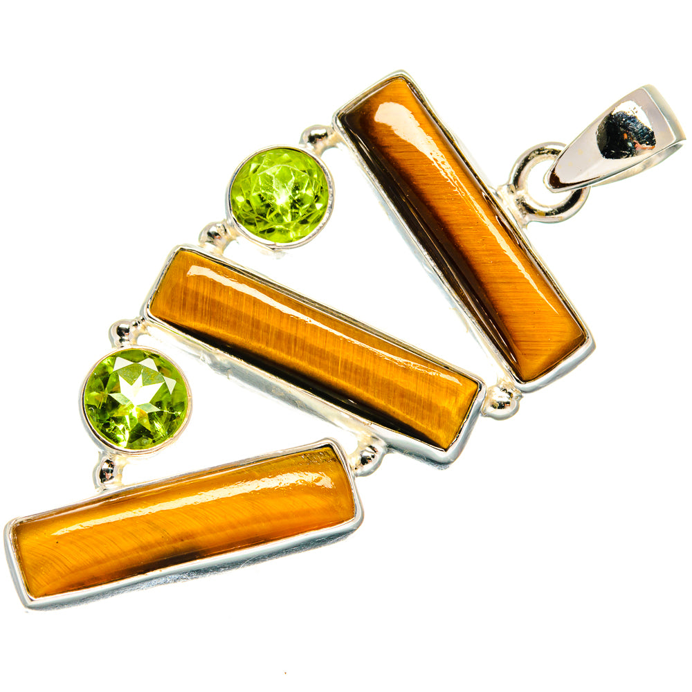 Tiger Eye Pendants handcrafted by Anasilvercos - PD22541 - Photo 2