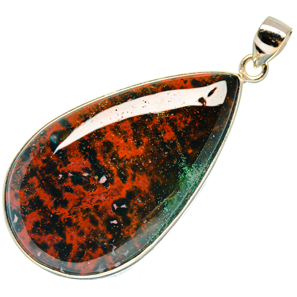 Bloodstone Pendants handcrafted by Anasilvercos - PD22545
