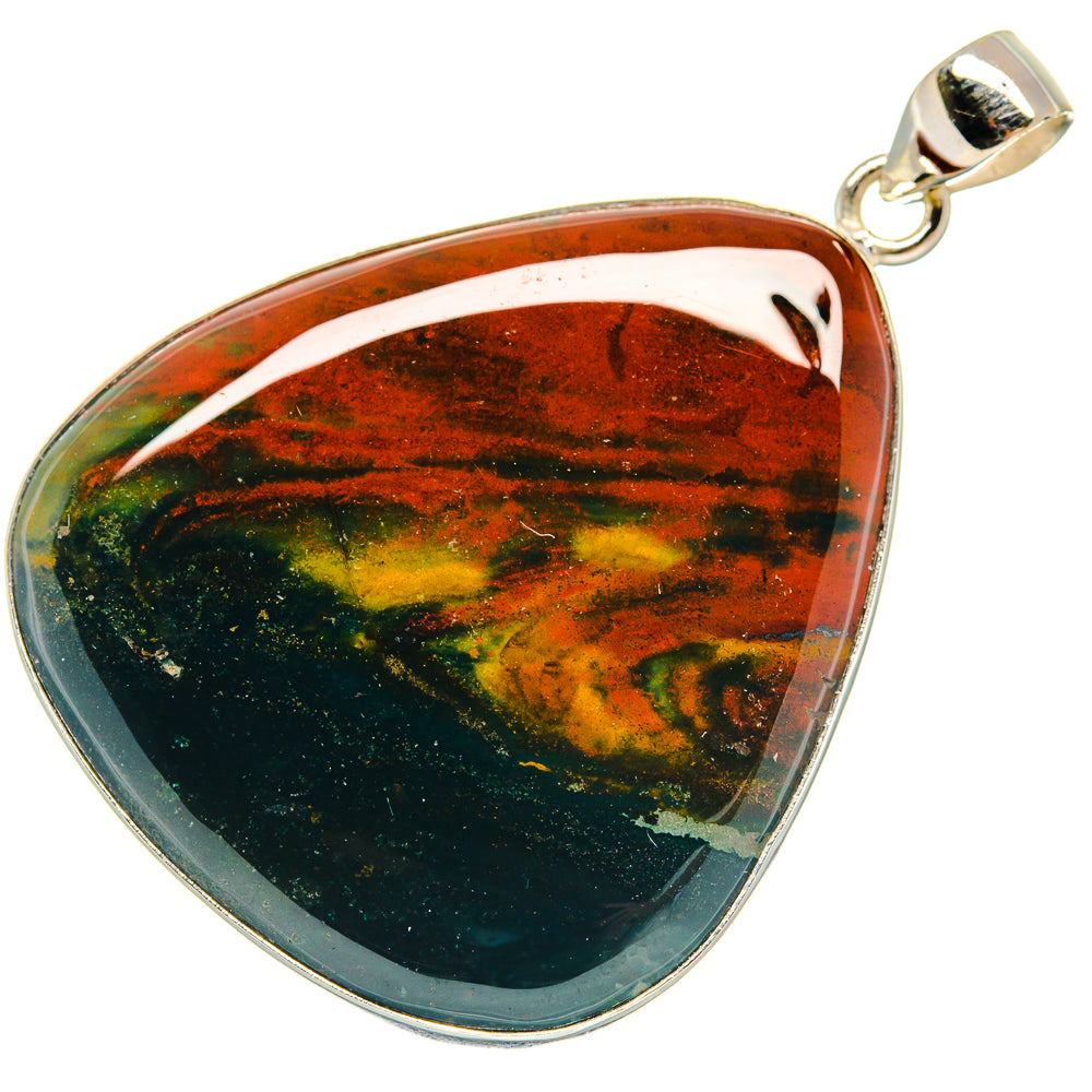 Bloodstone Pendants handcrafted by Anasilvercos - PD22549