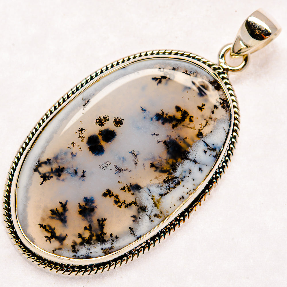 Dendritic Opal Pendants handcrafted by Anasilvercos - PD22592 - Photo 2
