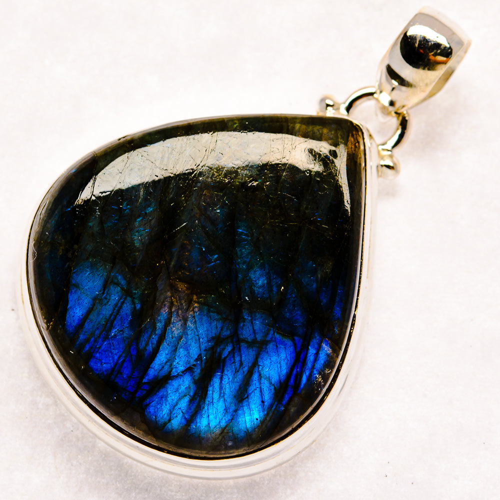Labradorite Pendants handcrafted by Anasilvercos - PD22610 - Photo 2