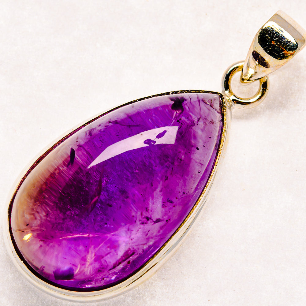 Amethyst Pendants handcrafted by Anasilvercos - PD22619 - Photo 2