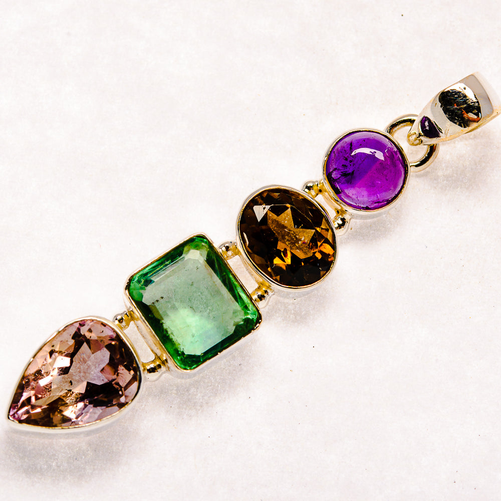 Color Change Alexandrite Pendants handcrafted by Anasilvercos - PD22633 - Photo 2