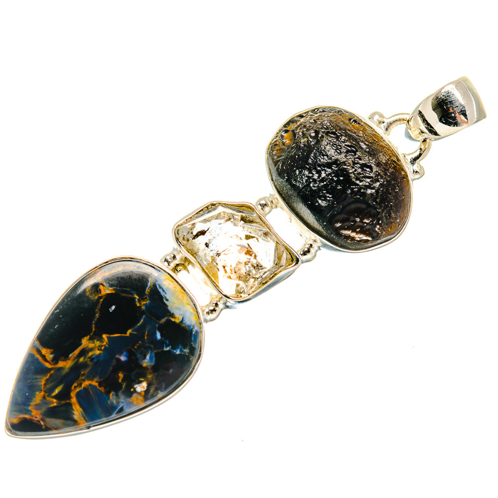 Pietersite Pendants handcrafted by Anasilvercos - PD22648