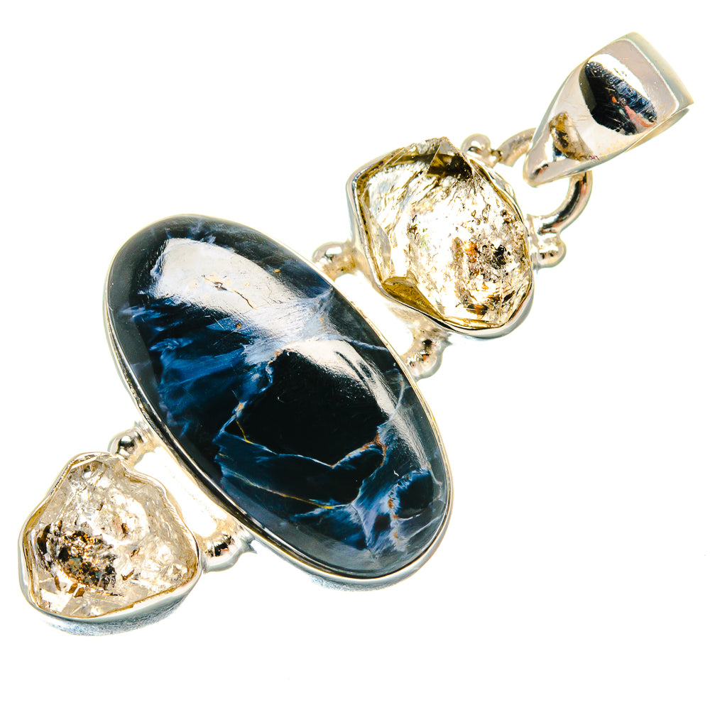 Pietersite Pendants handcrafted by Anasilvercos - PD22655 - Photo 2
