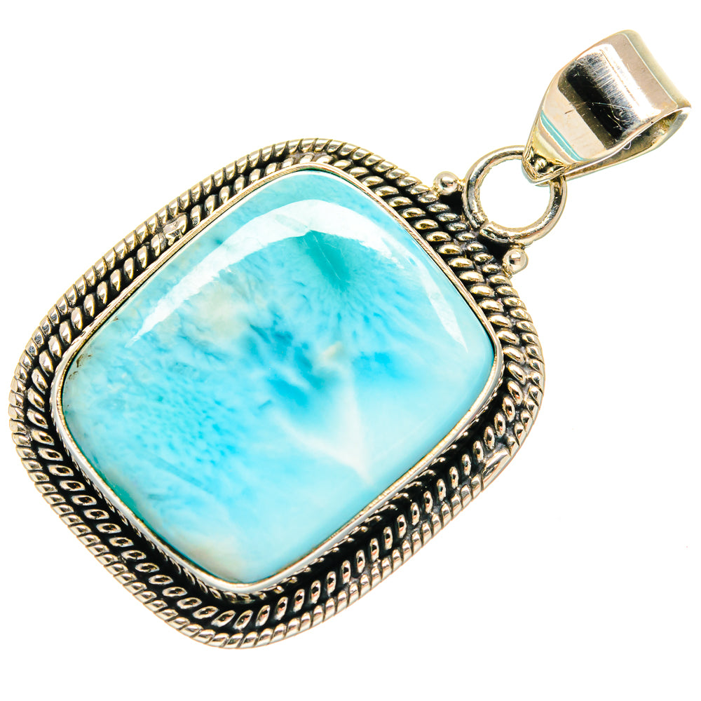 Larimar Pendants handcrafted by Anasilvercos - PD22658