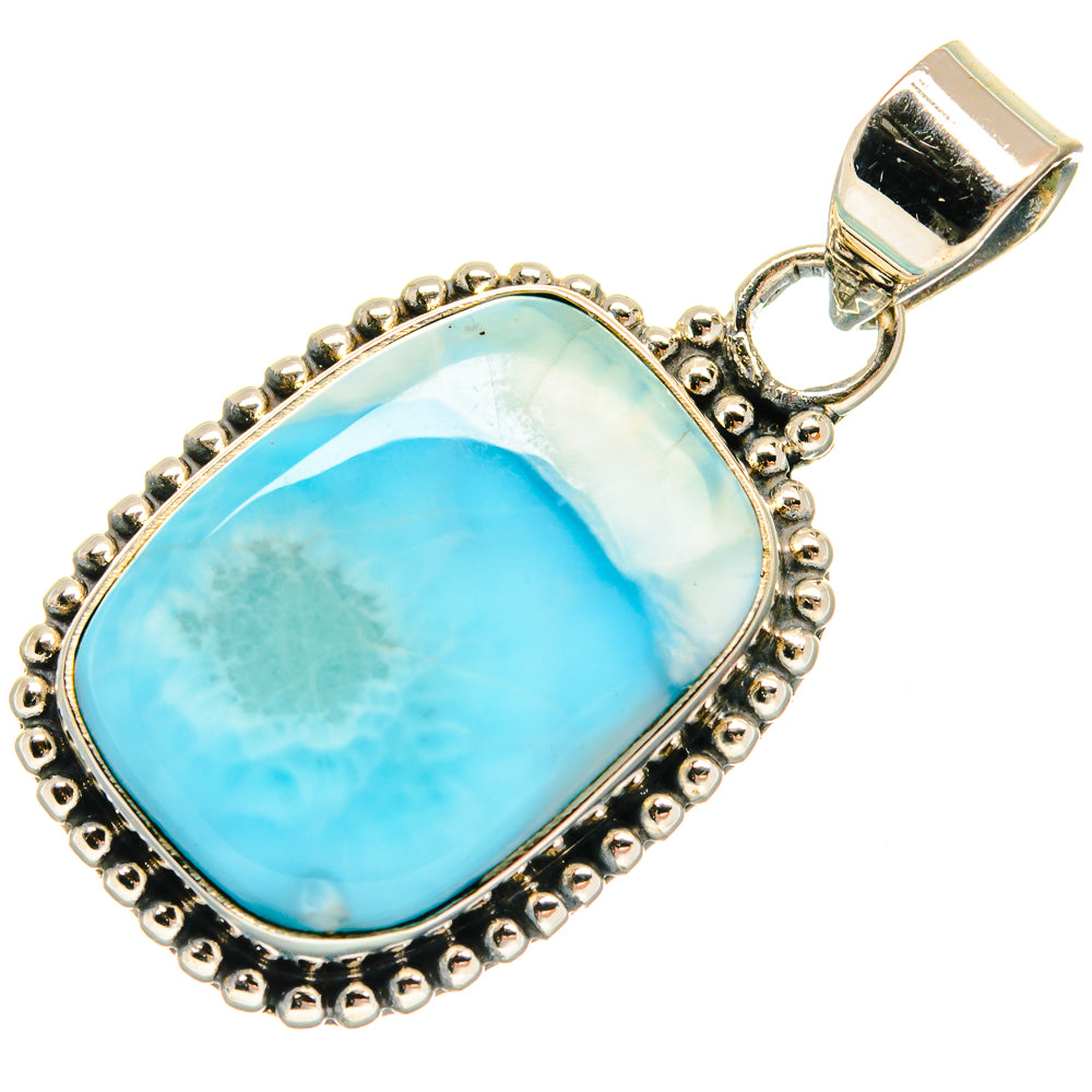 Larimar Pendants handcrafted by Anasilvercos - PD22659 - Photo 2