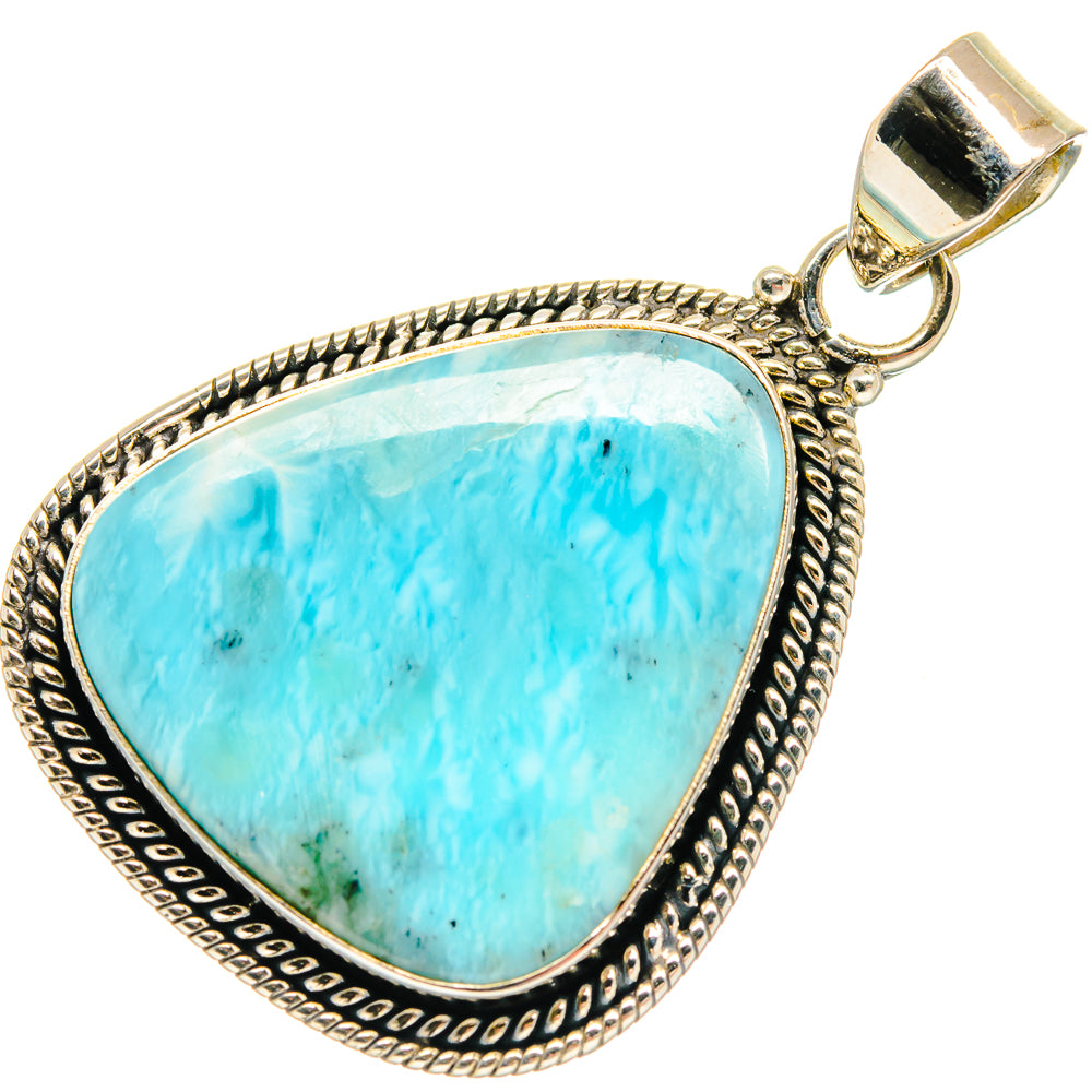 Larimar Pendants handcrafted by Anasilvercos - PD22661 - Photo 2