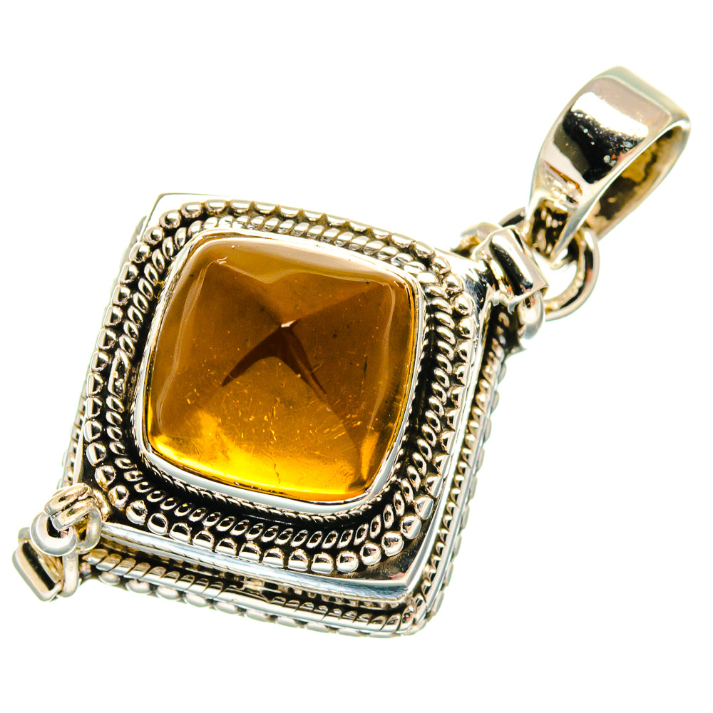 Citrine Pendants handcrafted by Anasilvercos - PD22672 - Photo 2