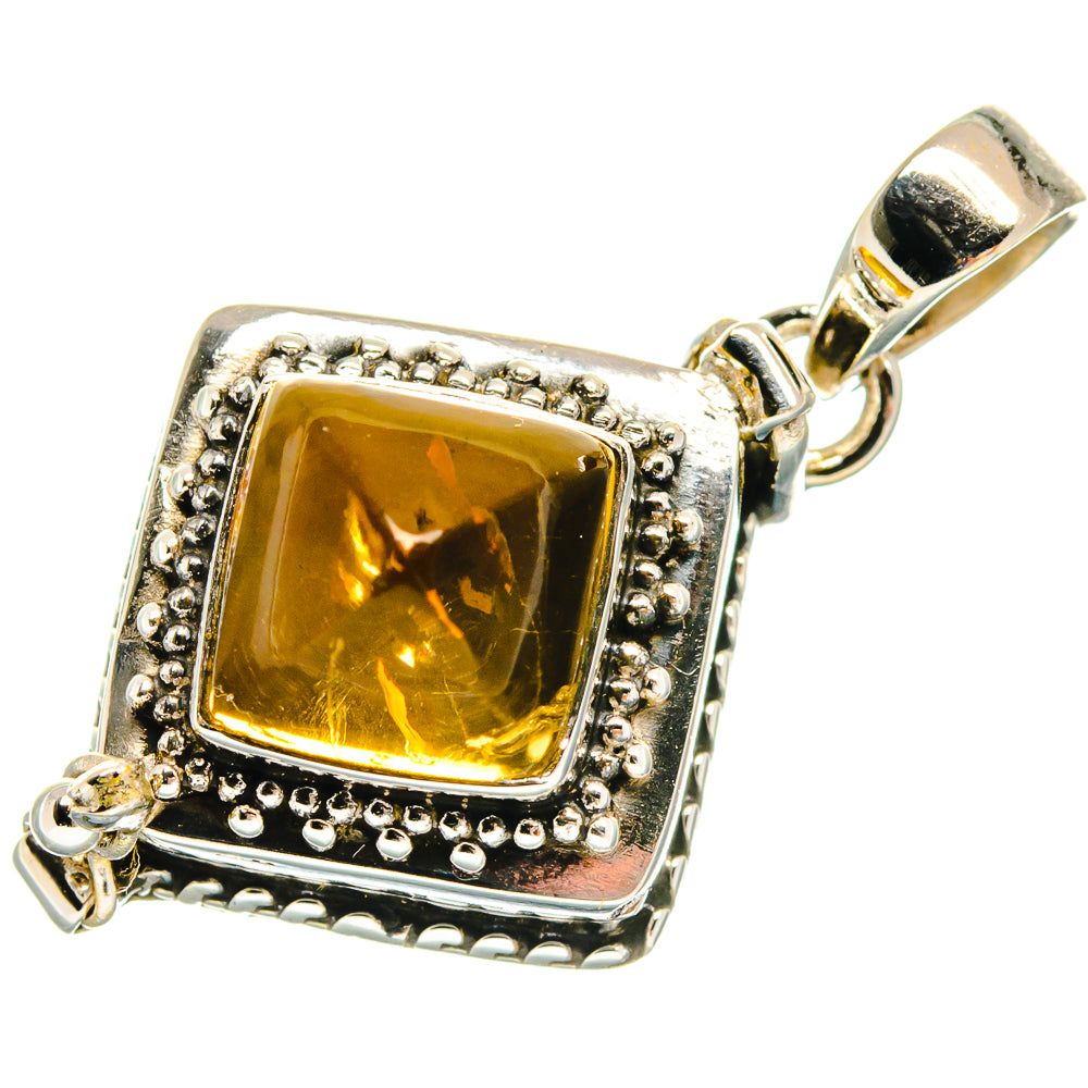 Citrine Pendants handcrafted by Anasilvercos - PD22677 - Photo 2