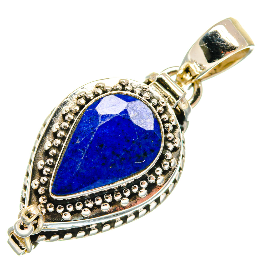 Lapis Lazuli Pendants handcrafted by Anasilvercos - PD22678 - Photo 2